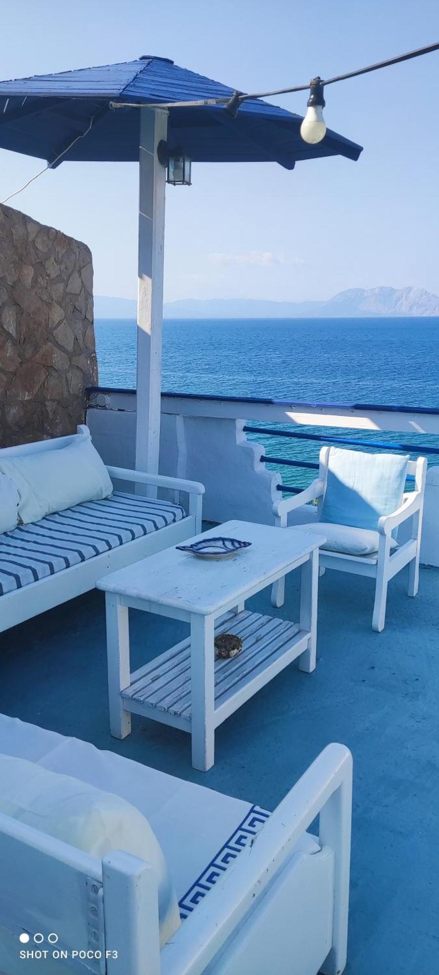Koralli Sea View Hotel Káto Achaḯa Eksteriør bilde