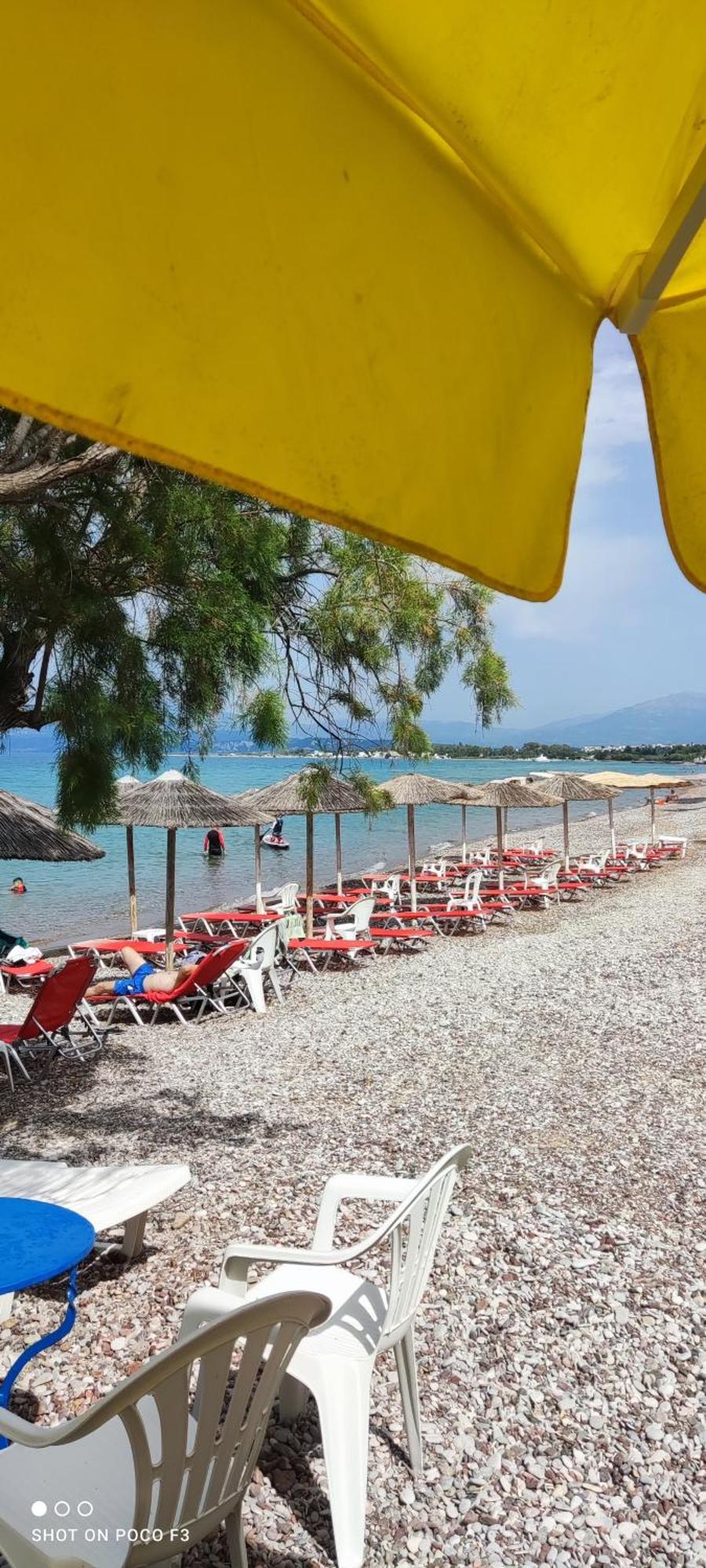 Koralli Sea View Hotel Káto Achaḯa Eksteriør bilde
